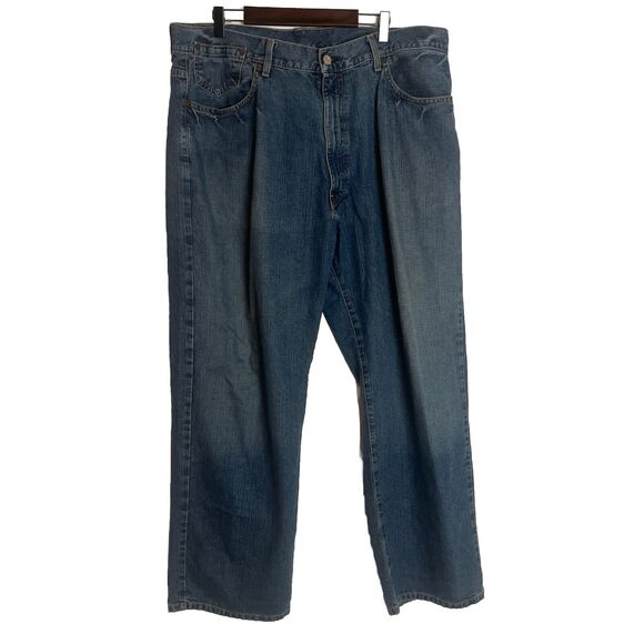 VTG Ralph Lauren Polo Jeans Co. Mens Sterling‎ Bootcut Jeans SZ 38x30 Y2K Fade - Picture 1 of 15